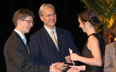 La remise des diplômes