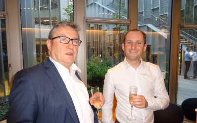 Thierry Oisel et Sullivan Gauville, membres du CA